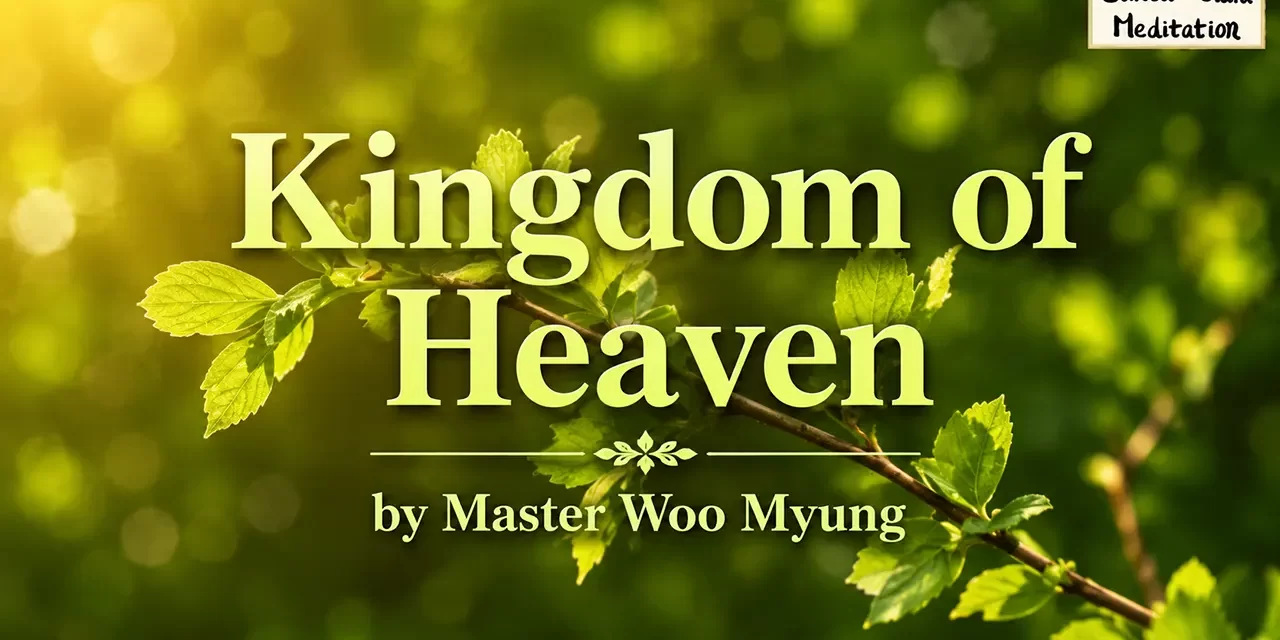 🌟 Kingdom of Heaven Exists Now, Not in the Void | Master Woo Myung | Santa Clara Meditation