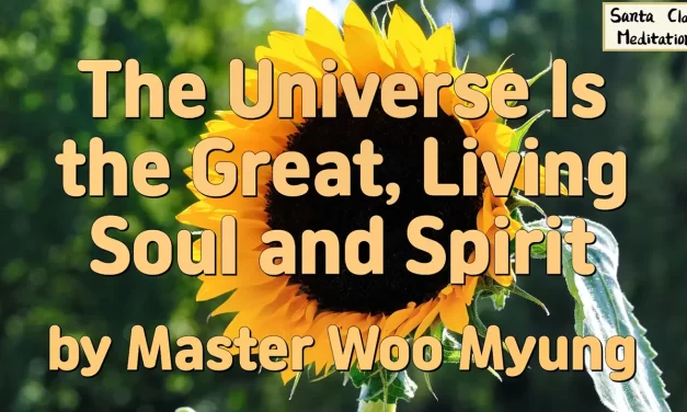 🌅 The Universe Is the Great, Living Soul and Spirit | Master Woo Myung | Santa Clara Meditation