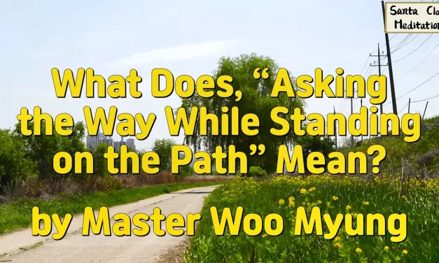 🔮 Asking the Way While Standing on the Path: dō is life itself | Master Woo Myung | Santa Clara Meditation