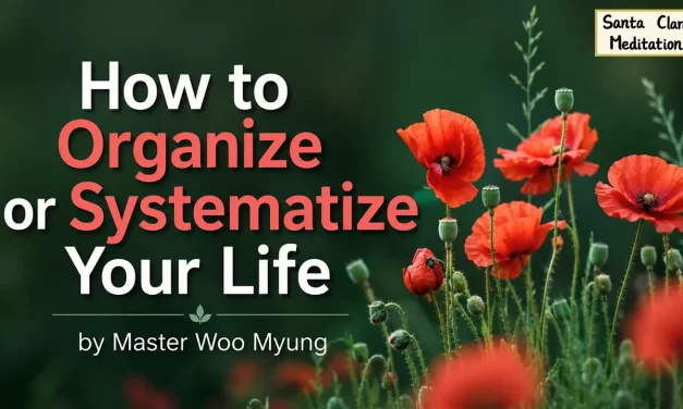 🧭 How to Organize or Systematize Your Life by Becoming Truth | Master Woo Myung | Santa Clara Meditation