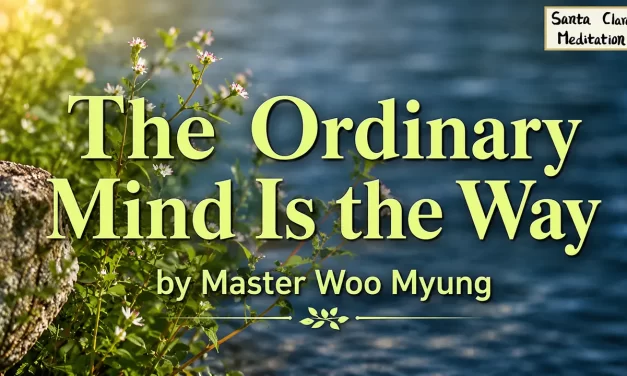 🌿 The Ordinary Mind Is the Way: Returning to the Constant, Pure Mind of God | Master Woo Myung | Santa Clara Meditation
