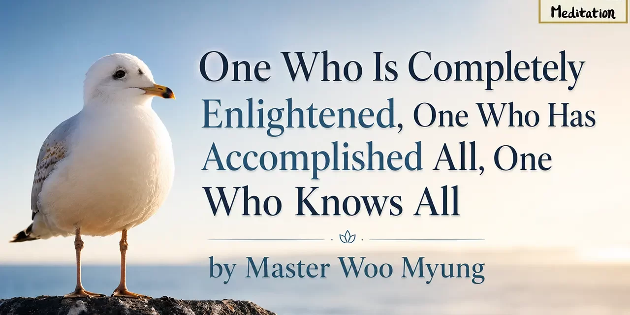 🌈 One Who Is Completely Enlightened, One Who Has Accomplished All, One Who Knows All | Master Woo Myung | Santa Clara Meditation