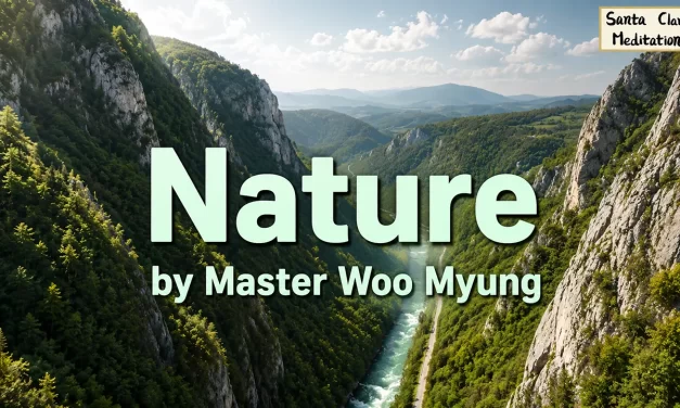 🍃 Nature: Time Flows Like a River and Cannot Return | Master Woo Myung | Santa Clara Meditation