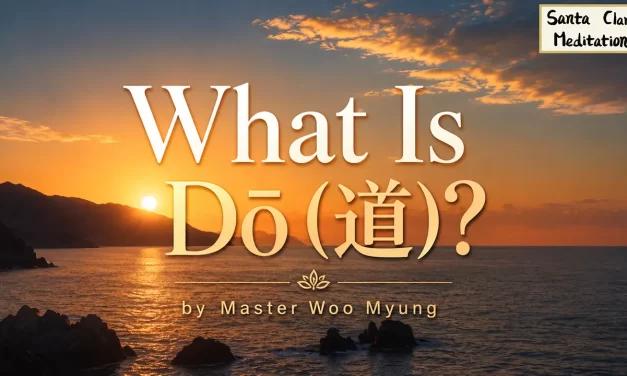 🛤️ What is Dō (道)?: The Way to the Origin and the Non-Self | Master Woo Myung | Santa Clara Meditation