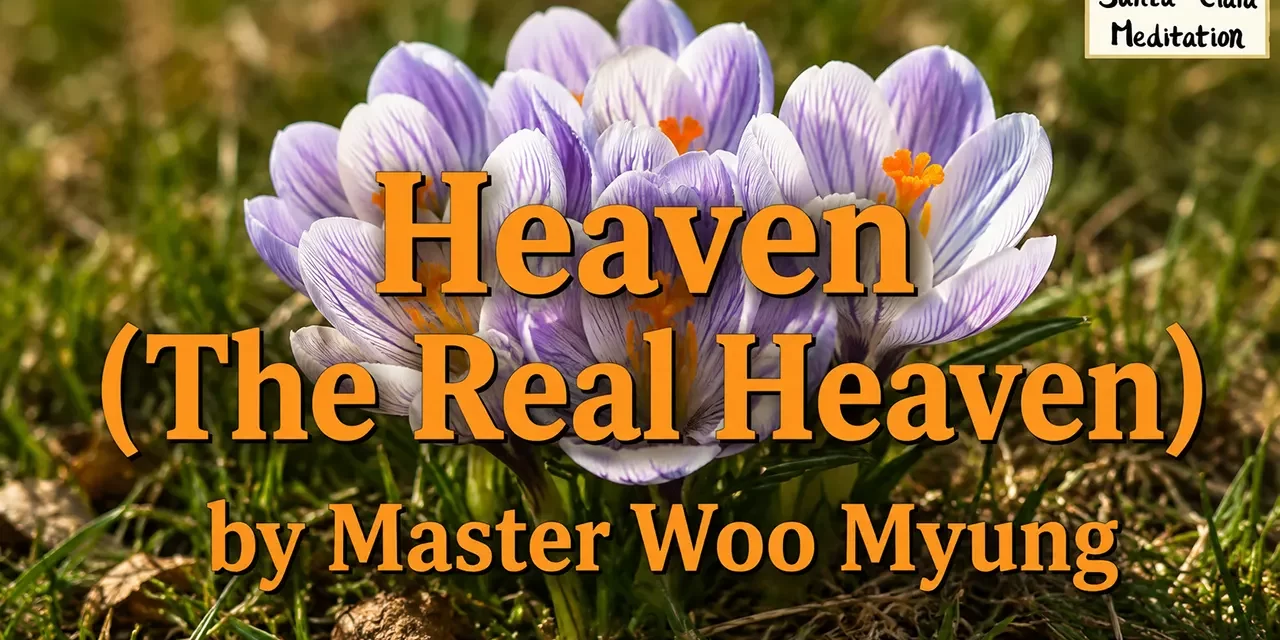 🌤️ Heaven (The Real Heaven): Where the True World Exists Within You | Master Woo Myung | Santa Clara Meditation