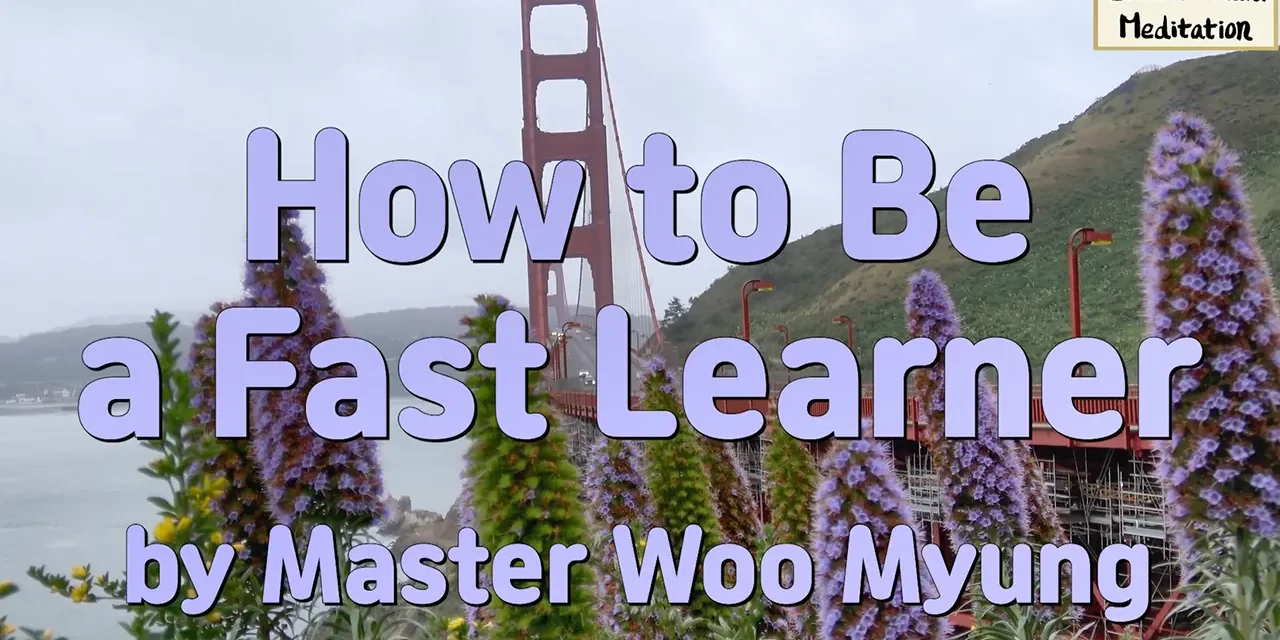 📘 How to Be a Fast Learner: Discard Thoughts and Focus Completely | Master Woo Myung | Santa Clara Meditation