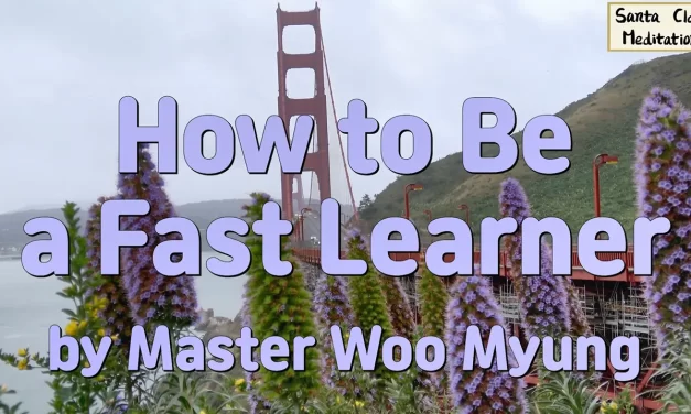 📘 How to Be a Fast Learner: Discard Thoughts and Focus Completely | Master Woo Myung | Santa Clara Meditation
