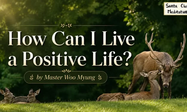 🌞 How Can I Live a Positive Life?: finding positivity through discarding the false mind | Master Woo Myung | Santa Clara Meditation