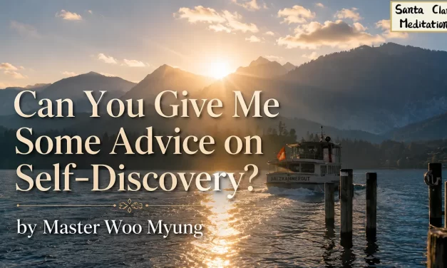 ✨ CAN YOU GIVE ME SOME ADVICE ON SELF-DISCOVERY? | MASTER WOO MYUNG | SANTA CLARA MEDITATION