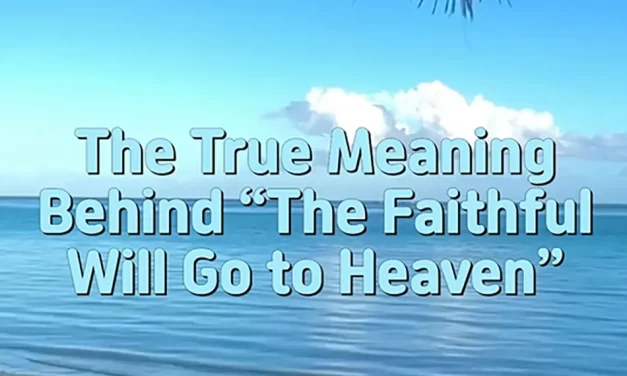 🍀 THE TRUE MEANING BEHIND “THE FAITHFUL WILL GO TO HEAVEN” | MASTER WOO MYUNG | SANTA CLARA MEDITATION