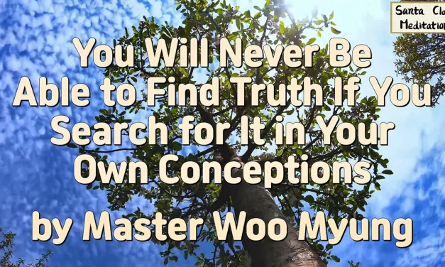 🌞 You Will Never Be Able to Find Truth If You Search for It in Your Own Conceptions | Master Woo Myung | Santa Clara Meditation