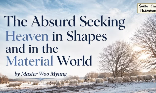 ☀️ The Absurd Seeking Heaven in Shapes and in the Material World: Truth Exists Within | Master Woo Myung | Santa Clara Meditation