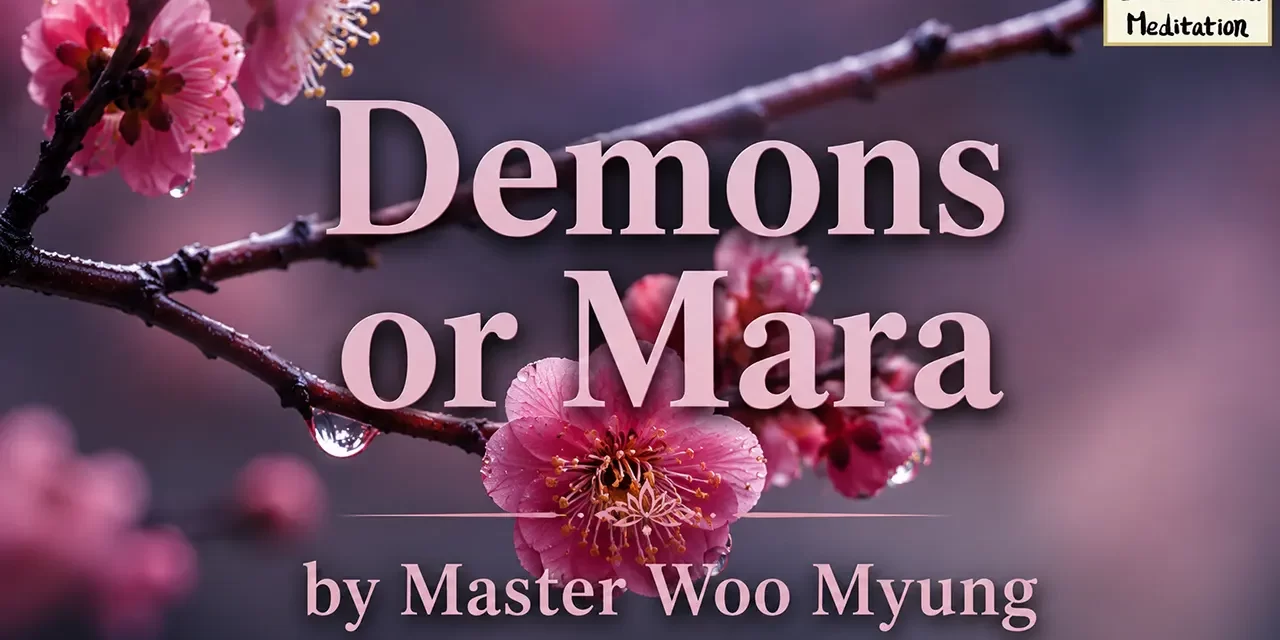 π Demons or Mara: the self-centered mind is the real evil | Master Woo Myung | Santa Clara Meditation