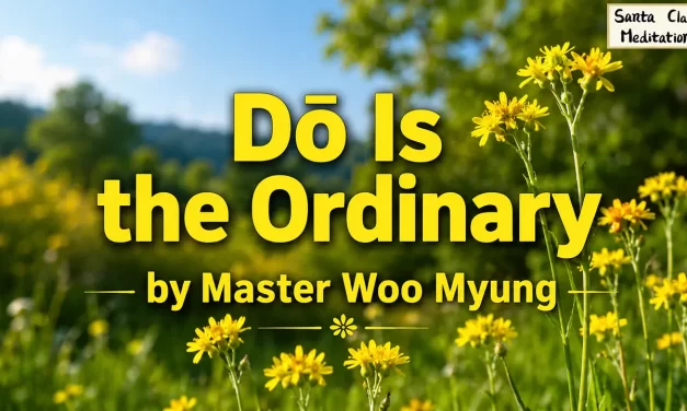 🍃 DŌ IS THE ORDINARY: The Path to Truth Is Found in Everyday Life | Master Woo Myung | Santa Clara Meditation
