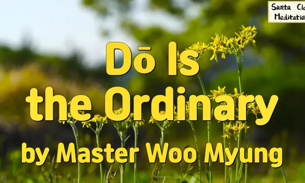 🍃 DŌ IS THE ORDINARY: The Path to Truth Is Found in Everyday Life | Master Woo Myung | Santa Clara Meditation