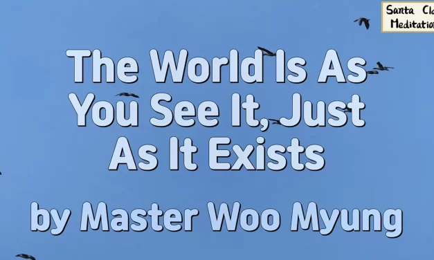 🌈 THE WORLD IS AS YOU SEE IT, JUST AS IT EXISTS: Let Go of Illusions and See the Universe Clearly | Master Woo Myung | Santa Clara Meditation