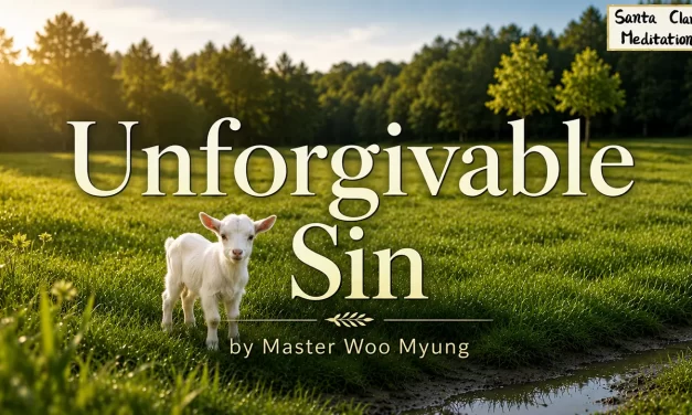 🔥 UNFORGIVABLE SIN: The Only Sin That Cannot Be Erased Is Denying Truth | Master Woo Myung | Santa Clara Meditation