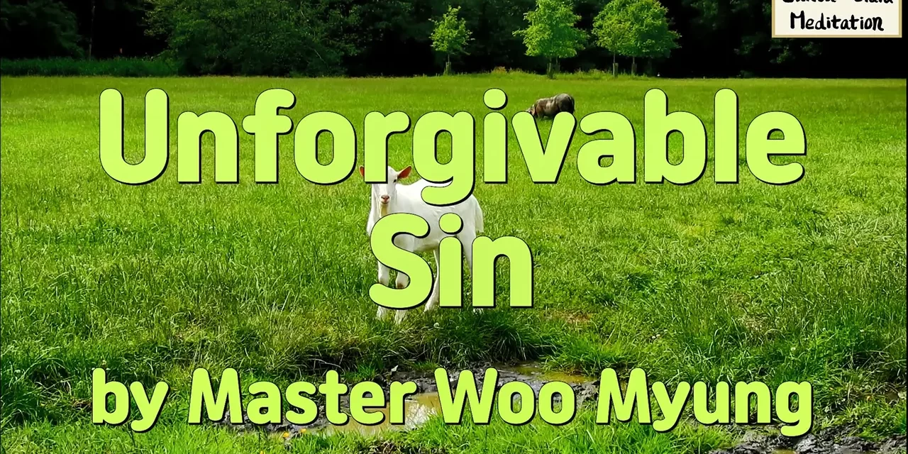 🔥 UNFORGIVABLE SIN: The Only Sin That Cannot Be Erased Is Denying Truth | Master Woo Myung | Santa Clara Meditation