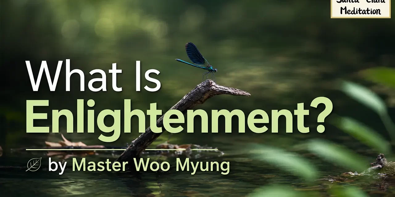 ๐ WHAT IS ENLIGHTENMENT? | MASTER WOO MYUNG | SANTA CLARA MEDITATION