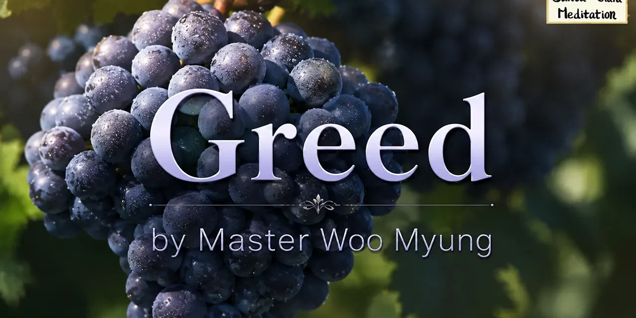 π» GREED | MASTER WOO MYUNG | SANTA CLARA MEDITATION
