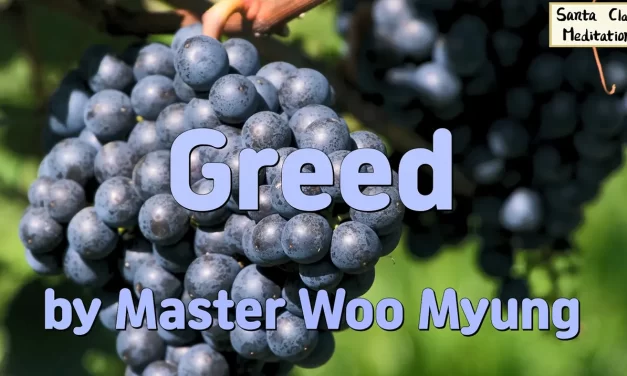 🌻 GREED | MASTER WOO MYUNG | SANTA CLARA MEDITATION