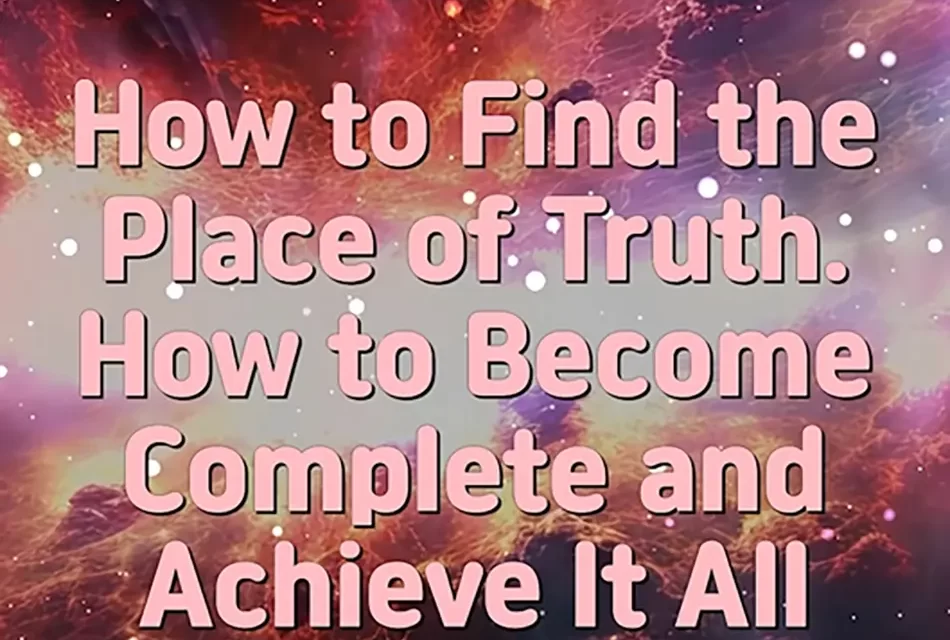 🌟 HOW TO FIND THE PLACE OF TRUTH: COMPLETION AND HUMAN PERFECTION | MASTER WOO MYUNG | SANTA CLARA MEDITATION
