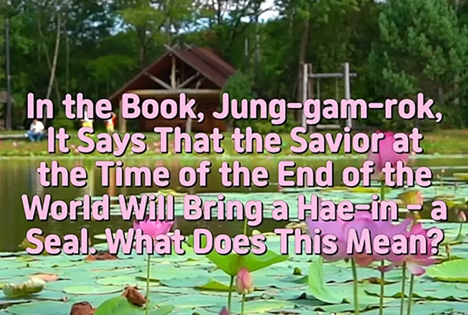 🔮 THE SEAL (HAE-IN) AND THE TRUE SAVIOR | MASTER WOO MYUNG | SANTA CLARA MEDITATION