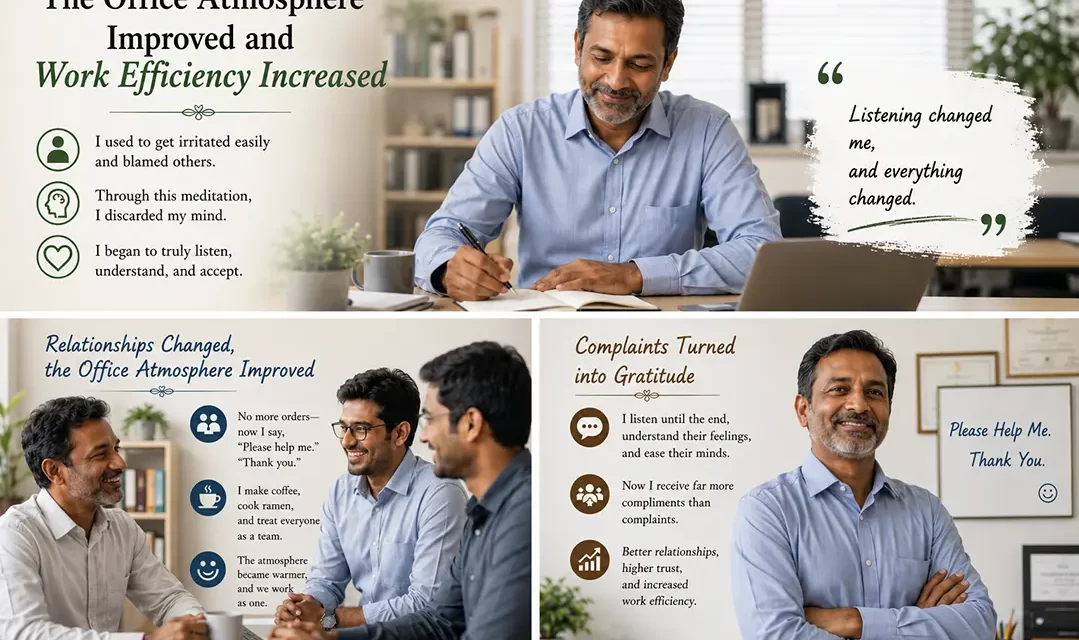 💼 “The Office Atmosphere Improved and Work Efficiency Increased” | Meditation Testimonial | Santa Clara Meditation