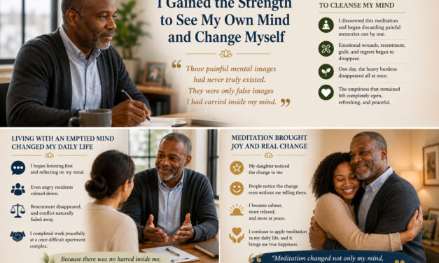 🌿 “I Gained the Strength to See My Own Mind and Change Myself” | Meditation Testimonial | Santa Clara Meditation