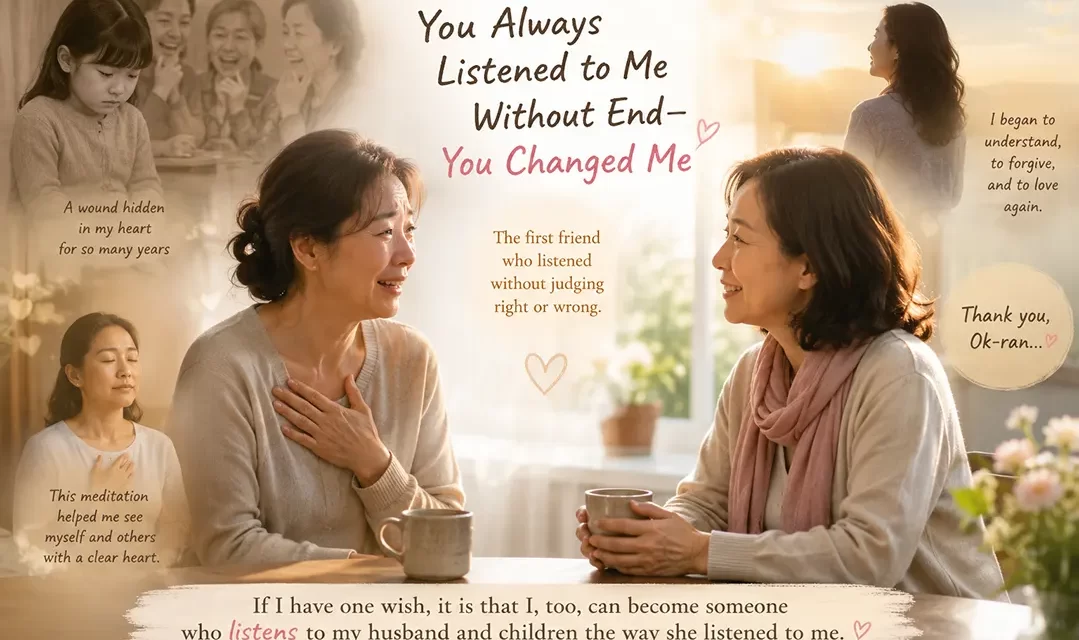 💬 “You Always Listened to Me Without End — You Changed Me” | Meditation Testimonial | Santa Clara Meditation