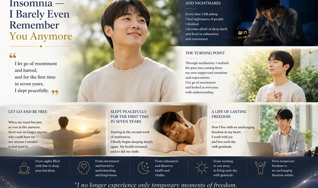 🌙 “INSOMNIA — I BARELY EVEN REMEMBER YOU ANYMORE” | MEDITATION TESTIMONIAL | SANTA CLARA MEDITATION