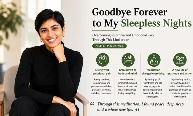 🌙 “Goodbye Forever to My Sleepless Nights” | Overcoming Insomnia Through Meditation | Santa Clara Meditation