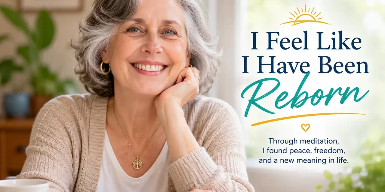 π
I Feel Like I Have Been Reborn | Santa Clara Meditation