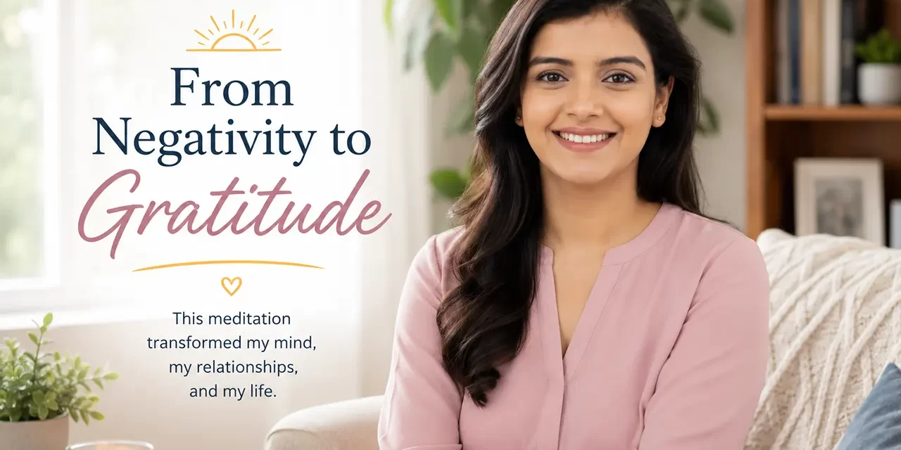 🌸 From Negativity to Gratitude | Santa Clara Meditation