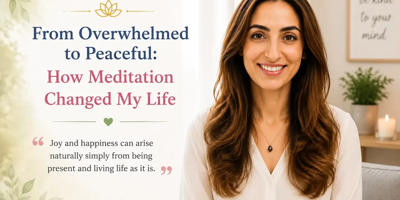 🌿 From Overwhelmed to Peaceful: How Meditation Changed My Life | Santa Clara Meditation