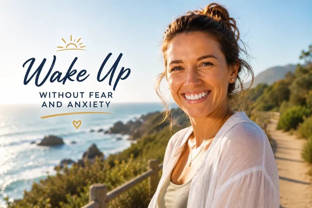 Woman overcoming depression anxiety fear and hopelessness through Master Woo Myung meditation at Santa Clara Meditation