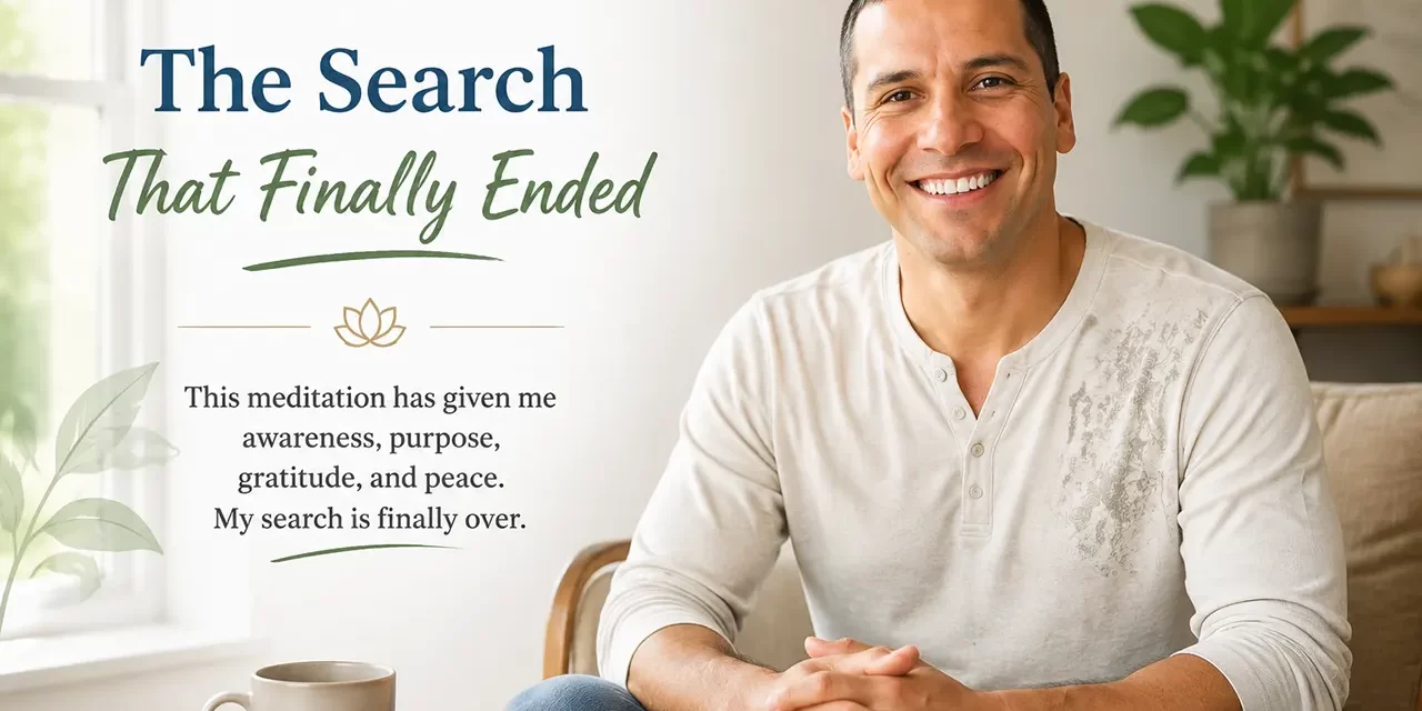 ๐ฟ The Search That Finally Ended | Santa Clara Meditation