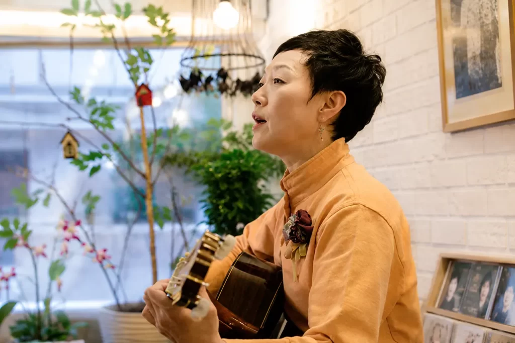Park Young-ae meditation testimonial about happiness creativity and finding true self through Master Woo Myung meditation method at Santa Clara Meditation