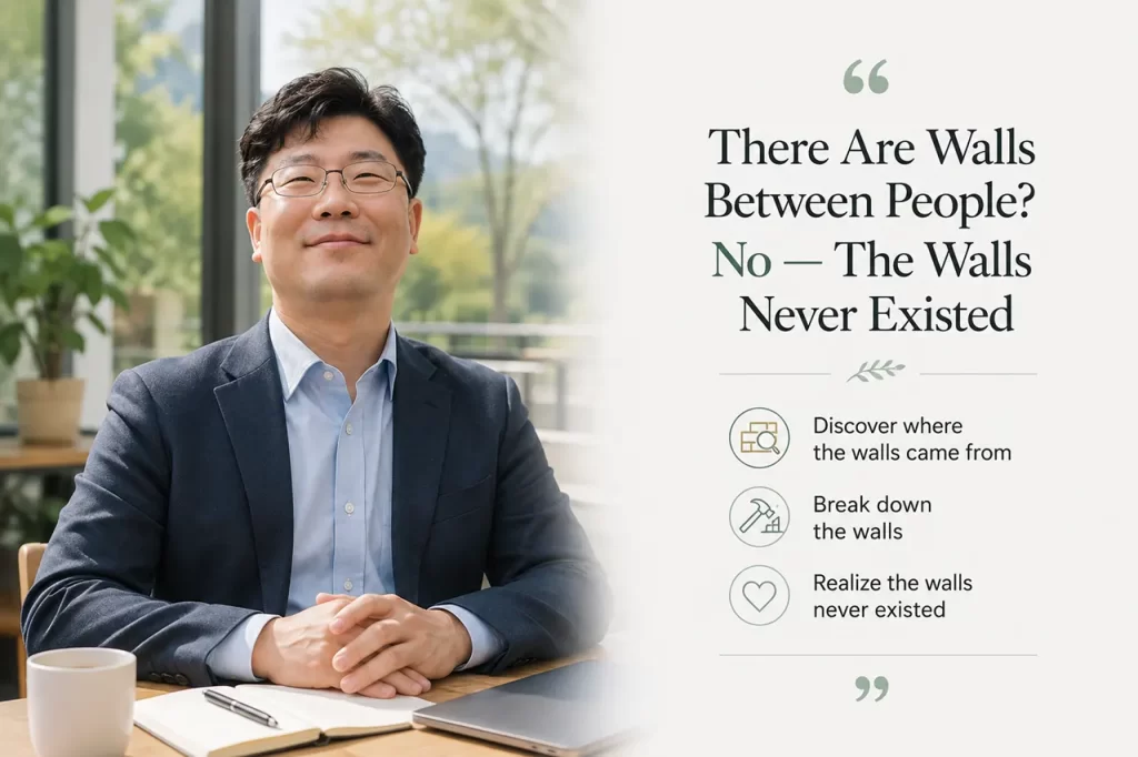 Sales professional meditation testimonial about relationships communication trust and success through Master Woo Myung meditation