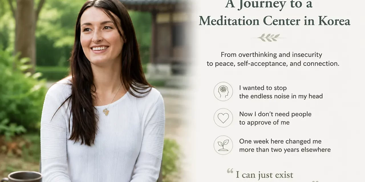 🇦🇺 A JOURNEY TO A MEDITATION CENTER IN KOREA — REBECCA’S STORY | MEDITATION TESTIMONIAL | SANTA CLARA MEDITATION