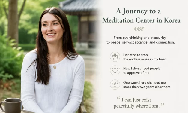 🇦🇺 A JOURNEY TO A MEDITATION CENTER IN KOREA — REBECCA’S STORY | MEDITATION TESTIMONIAL | SANTA CLARA MEDITATION