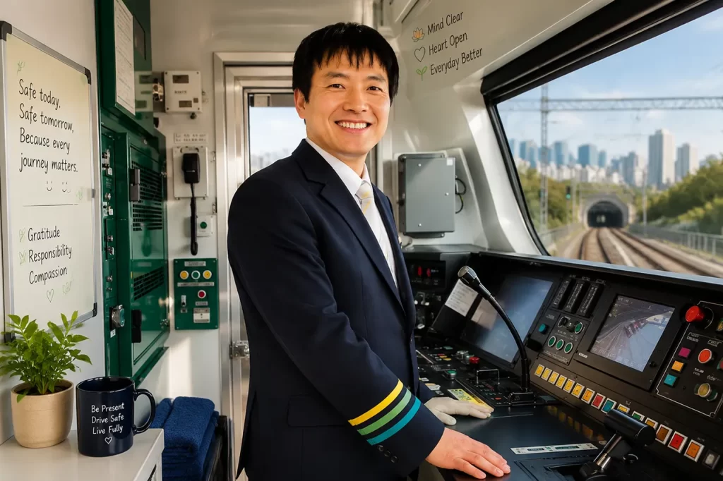 Subway train operator meditation testimonial about overcoming anxiety existential emptiness and finding life purpose through Master Woo Myung meditation method at Santa Clara Meditation