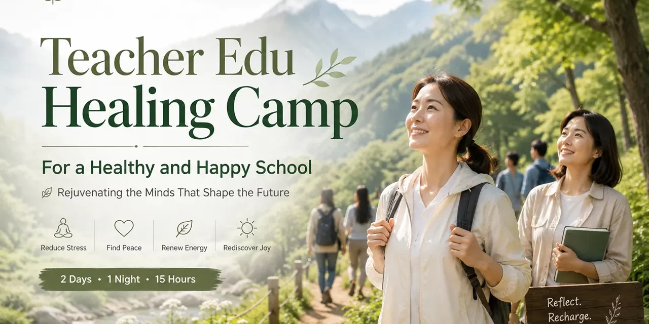 🏫 Teacher Edu Healing Camp for a Healthy and Happy School | Santa Clara Meditation