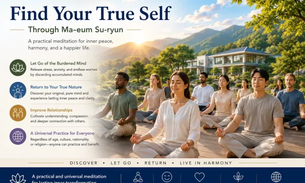 🌿 “THE MIND DEEP-CLEANING PROJECT” — JOONGANG ILBO EXPLORES HOW PEOPLE ARE FINDING PEACE THROUGH MA-EUM SU-RYUN | SANTA CLARA MEDITATION