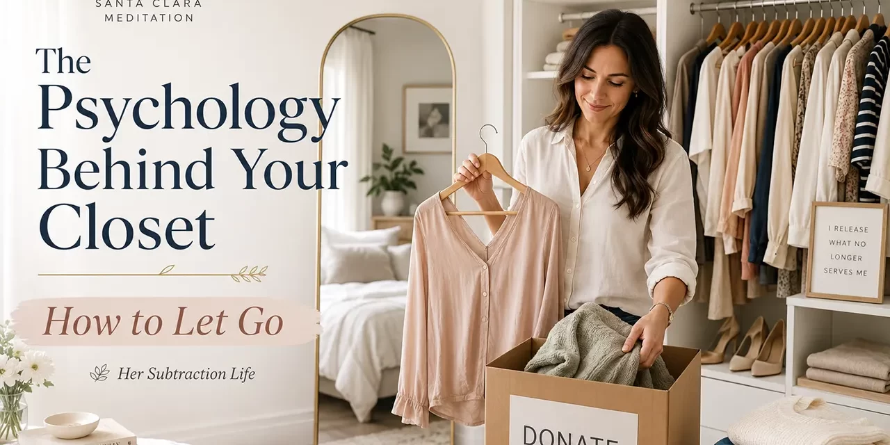 🧘‍♀️ The Psychology Behind Your Closet & How to Let Go | Santa Clara Meditation
