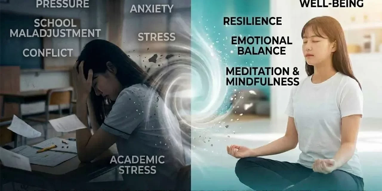 🧘‍♂️ A Study on Positive Changes in Attitudes and Behaviors of School-Maladjusted Students Through Mind Subtraction | Santa Clara Meditation