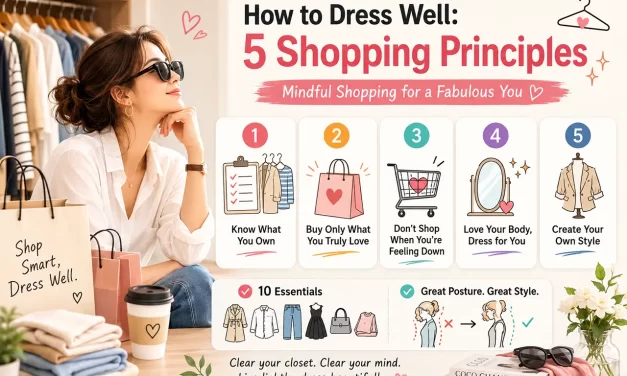 👗 How to Dress Well: 5 Shopping Principles | Santa Clara Meditation
