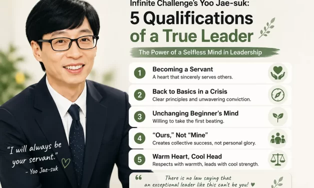 👑 Infinite Challenge’s Yoo Jae-suk: 5 Qualifications of a True Leader