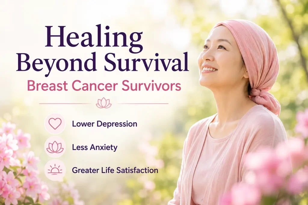 Breast cancer survivors experiencing improved psychological well-being through Ma-eum Su-ryun meditation