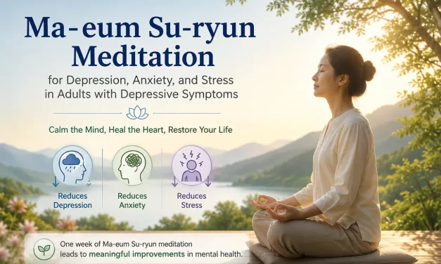 💙 MA-EUM SU-RYUN SIGNIFICANTLY REDUCES DEPRESSION, ANXIETY, AND STRESS | SANTA CLARA MEDITATION